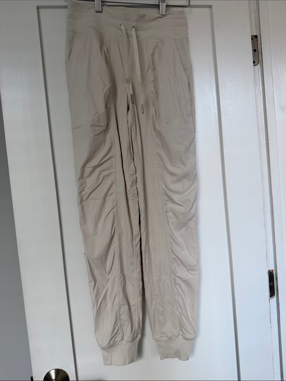 lululemon athletica Cream Women's Jogger Sweatpants